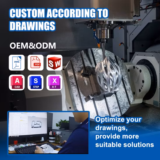 CNC Machining Aluminum/Steel/Titanium/Stainless Steel/Copper/Plastic CNC Turning Processing
